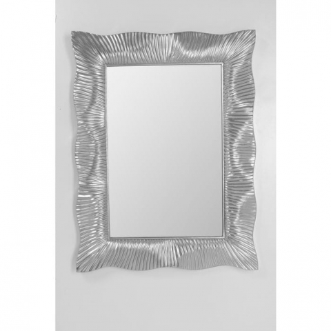 Lustro Wavy Silver 94x124cm...