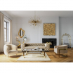 Lustro Hologram Gold 119x76cm Kare