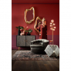 Lustro Hologram Gold 117x68cm Kare
