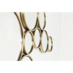 Lustro Bubbles Brass 93x138cm Kare