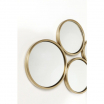 Lustro Bubbles Brass 93x138cm Kare
