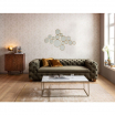 Lustro Bubbles Brass 93x138cm Kare