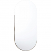 Lustro Hipster Oval 114x50cm Kare