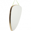 Lustro Jetset Gold 83x56cm Kare