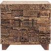 Komoda Shanti Surprise Puzzle Nature dwudrzwiowa Kare
