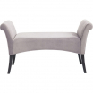 Ławka Motley Velvet Silvergrey Kare