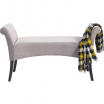 Ławka Motley Velvet Silvergrey Kare