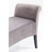 Ławka Motley Velvet Silvergrey Kare