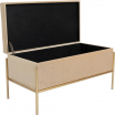 Ławka Buttons Storage Beige Small Kare
