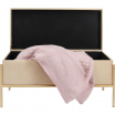 Ławka Buttons Storage Beige Small Kare