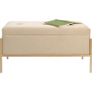 Ławka Buttons Storage Beige Small Kare
