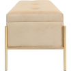 Ławka Buttons Storage Beige Small Kare