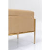 Ławka Buttons Storage Beige Small Kare