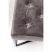 Ławka Crossover Grey Black 150x40cm Kare