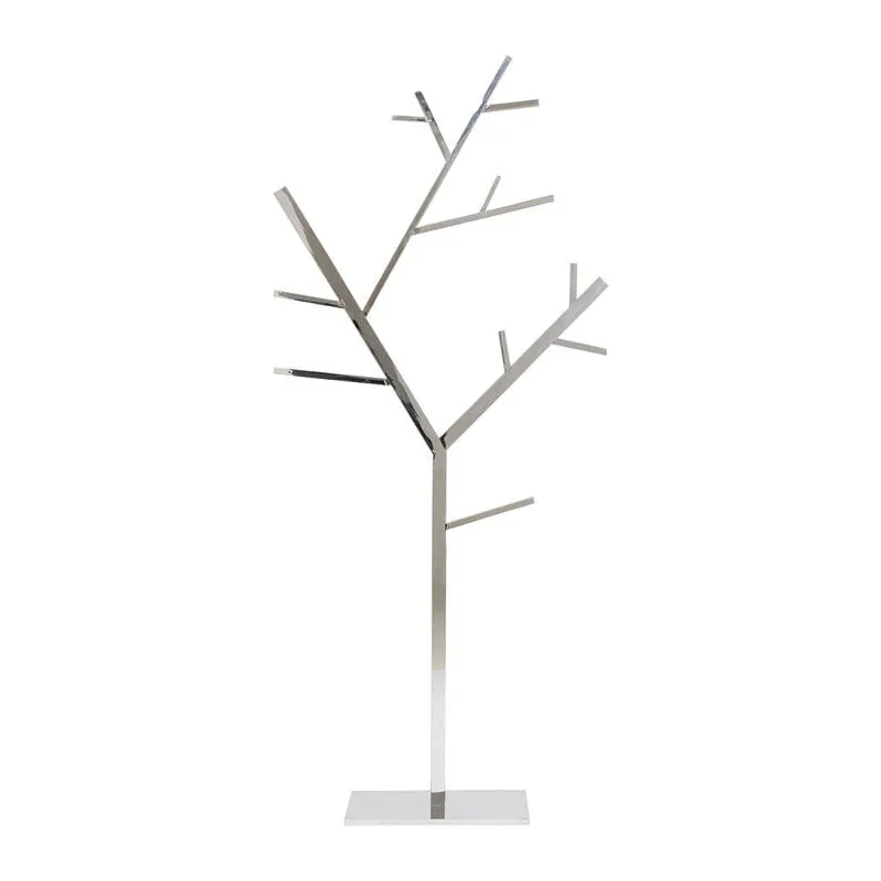 Wieszak stojący Technical Tree srebrny