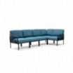 Nardi Sofa Komodo 5 Antracyt-Adriatic