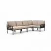 Nardi Sofa Komodo 5 Antracyt-Canvas