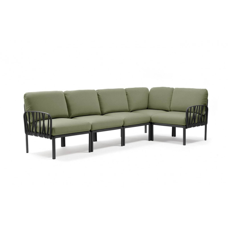 Nardi Sofa Komodo 5 Antracyt-Giungla