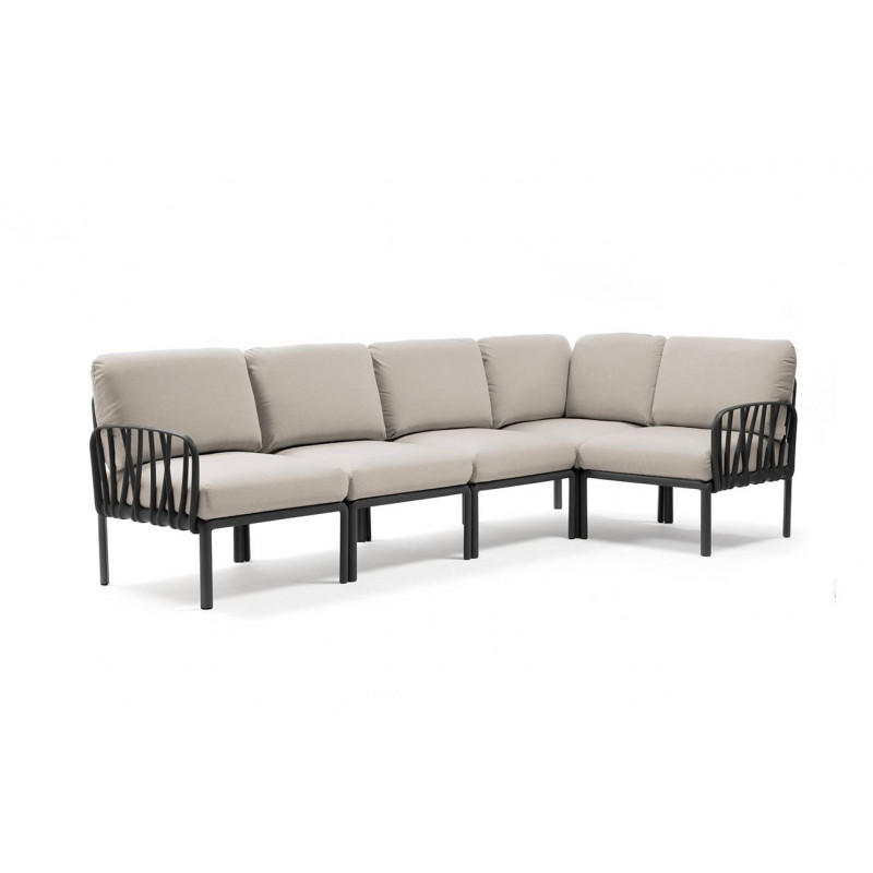 Nardi Sofa Komodo 5 Antracyt-Panama
