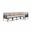 Nardi Sofa Komodo 5 Antracyt-Panama