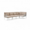 Nardi Sofa Komodo 5 Bianco-Canvas