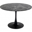 Stół Vento marmurowy czarny 110 cm - Kare