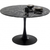 Stół Vento marmurowy czarny 110 cm - Kare