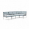Nardi Sofa Komodo 5 Bianco-Ghiaccio