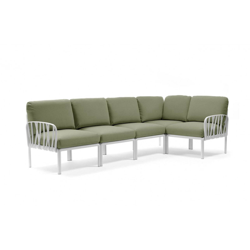 Nardi Sofa Komodo 5 Bianco-Giungla