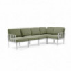 Nardi Sofa Komodo 5 Bianco-Giungla