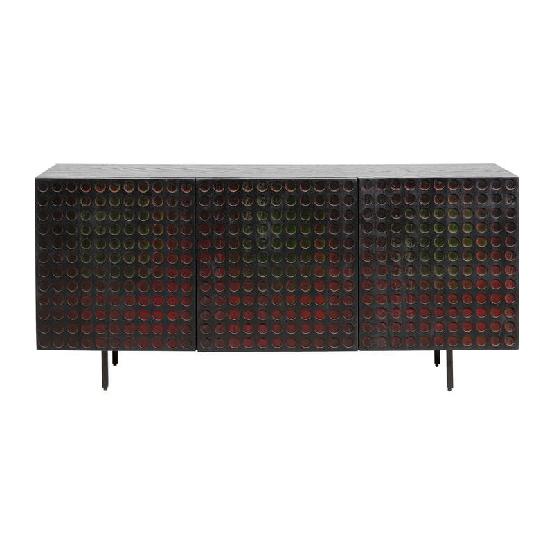 Komoda Click Clack 160x75 cm czarna - Kare