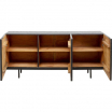 Komoda Click Clack 160x75 cm czarna - Kare