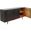 Komoda Click Clack 160x75 cm czarna - Kare