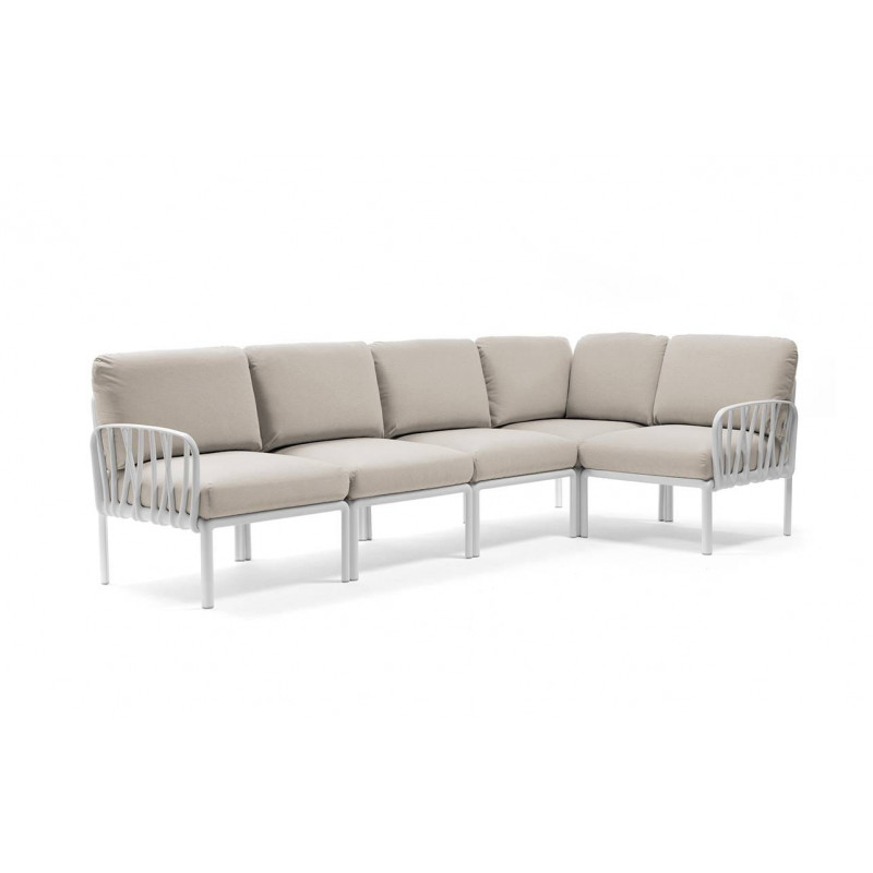 Nardi Sofa Komodo 5 Bianco-Panama
