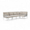 Nardi Sofa Komodo 5 Bianco-Panama
