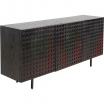 Komoda Click Clack 160x75 cm czarna - Kare