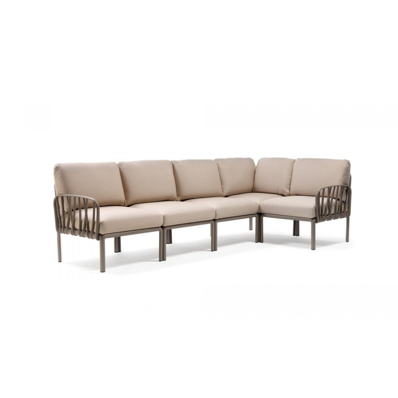 Nardi Sofa Komodo 5 Brąz-Canvas