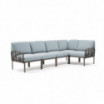 Nardi Sofa Komodo 5 Brąz-Ghiaccio