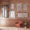 Lustro ścienne Royal Residence 203x104 cm - Kare