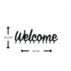 Wieszak ścienny Welcome