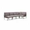 Nardi Sofa Komodo 5 Brąz-Grigio