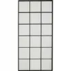 Lustro ścienne Finestra 90x180 cm czarne - Kare