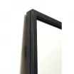 Lustro ścienne Finestra 90x180 cm czarne - Kare