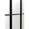 Lustro ścienne Finestra 90x180 cm czarne - Kare