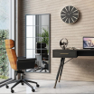 Lustro ścienne Finestra 60x140 cm czarne - Kare