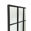 Lustro ścienne Finestra 60x140 cm czarne - Kare