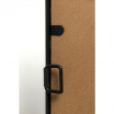 Lustro ścienne Finestra 60x140 cm czarne - Kare
