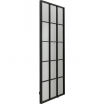 Lustro ścienne Finestra 60x140 cm czarne - Kare