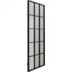 Lustro ścienne Finestra 60x140 cm czarne - Kare