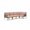 Nardi Sofa Komodo 5 Brąz-Rosa
